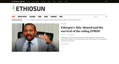 Desktop Screenshot of ethiosun.com